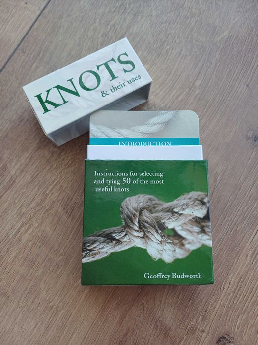 Conjunto de cartas com instruções de nós