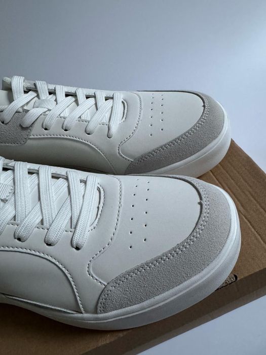 Nowe sneakersy męskie PD białe szare 42