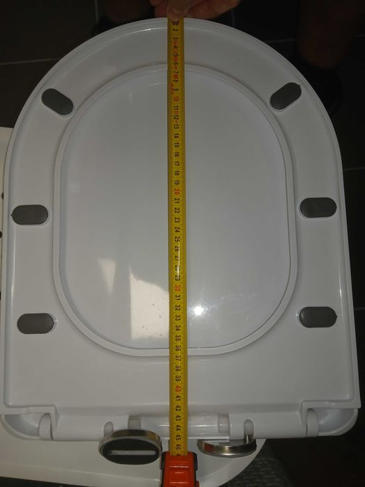 Deska sedesowa biała x2