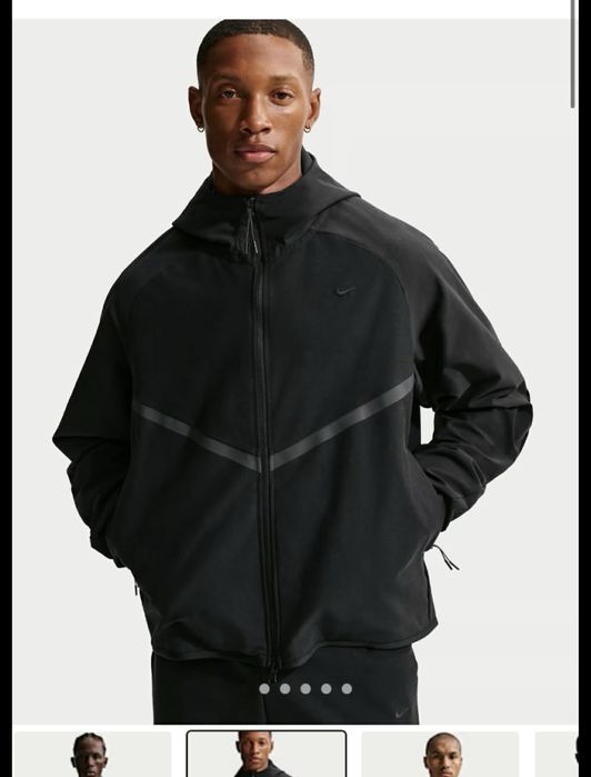 Nike Tech Fleece Windrunner Czarna 100% Oryginalna!