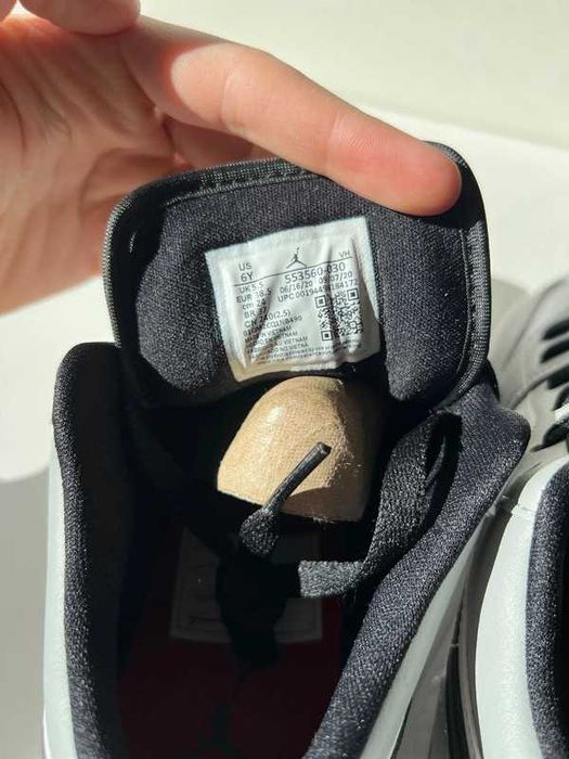 Jordan 1 low smoke grey gs 38.5