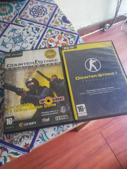 Jogos cs 1.6 half life cs condition zero original