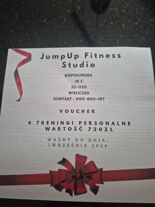 4 Treningi personalne JumpUp Fitness Studio