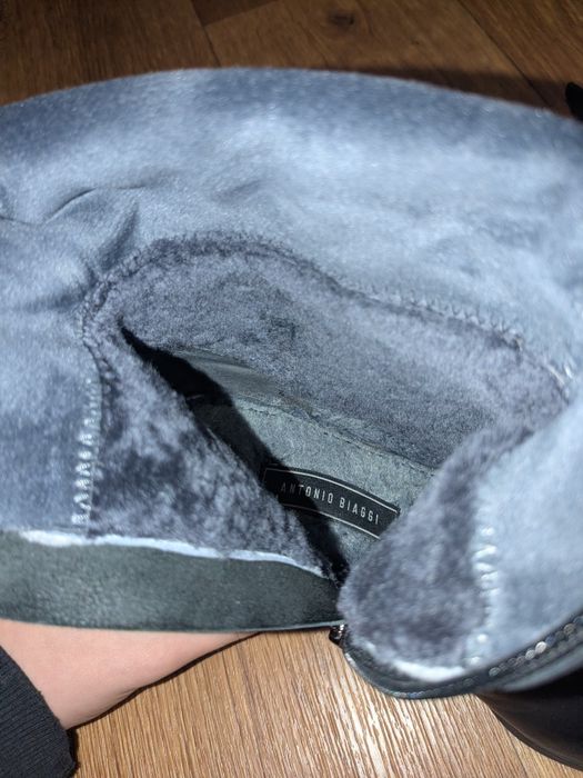 Жіночі зимові натуральні шкіряні чоботи ANTONIO BIAGGI