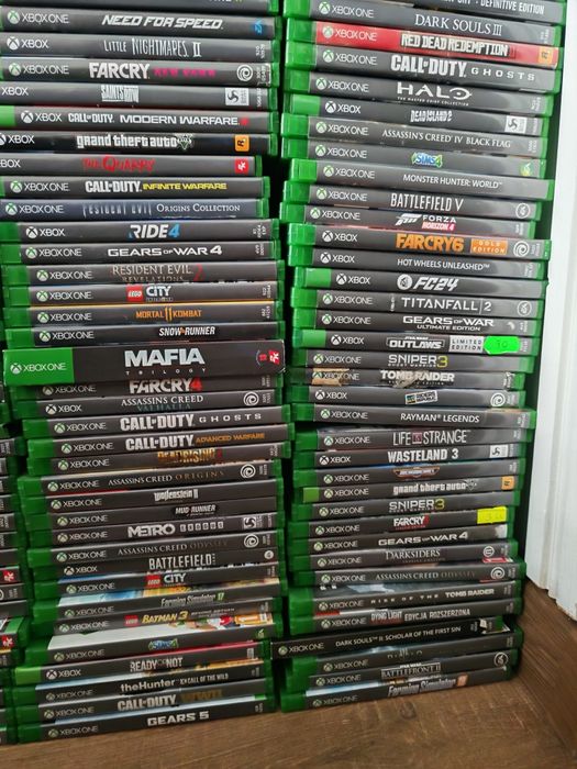 Gry Xbox one series Minecraft GTA Lego Rdr Cod Wiedźmin mafia  bf