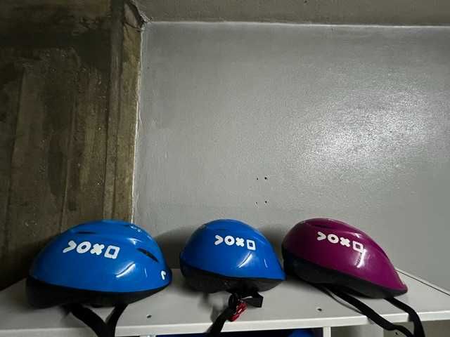 capacetes de criança para bicicletas e patins