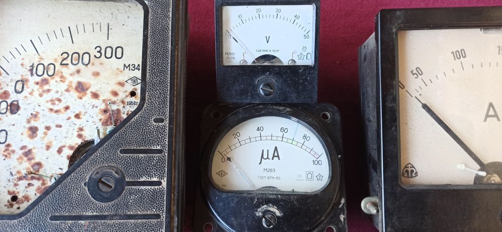 Амперметри, вольтметры