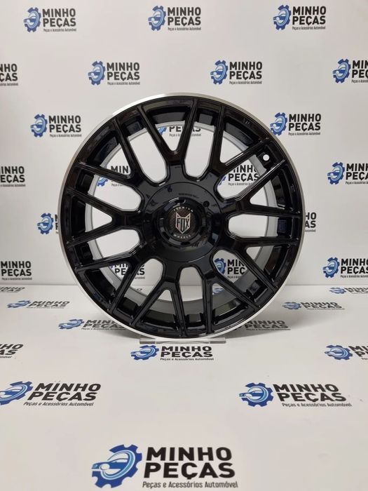 Jantes FOX VR3 em 17 Black Polish (5x100 | 5x112)