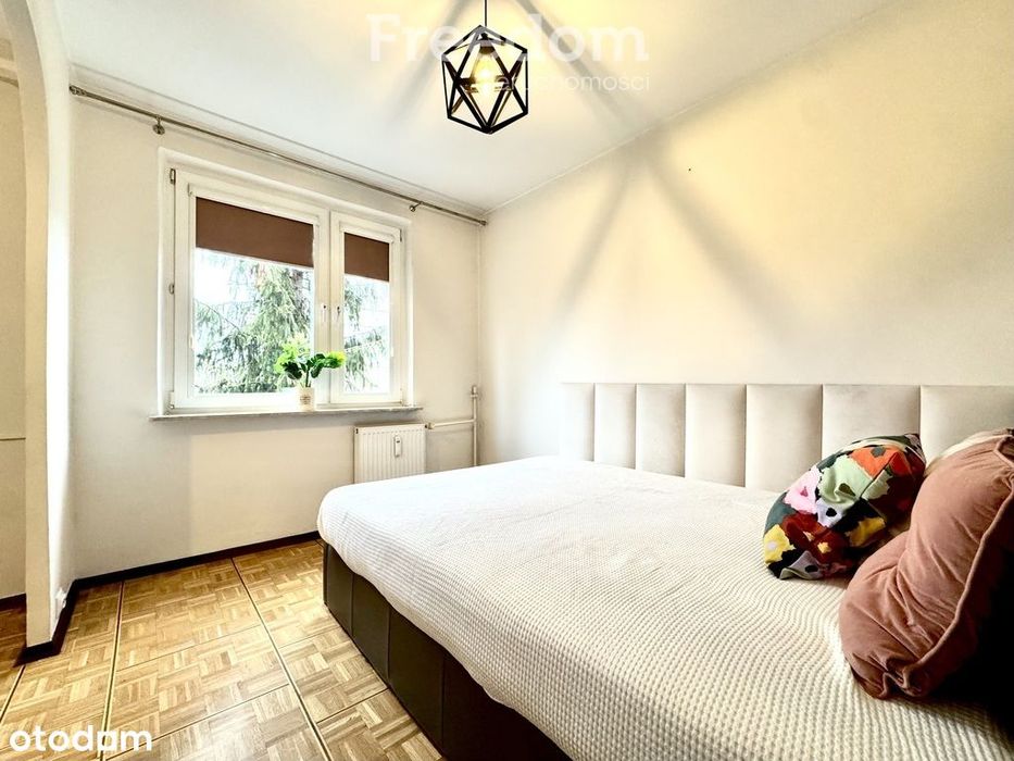 Jasne 4-pokojowe mieszkanie z balkonem