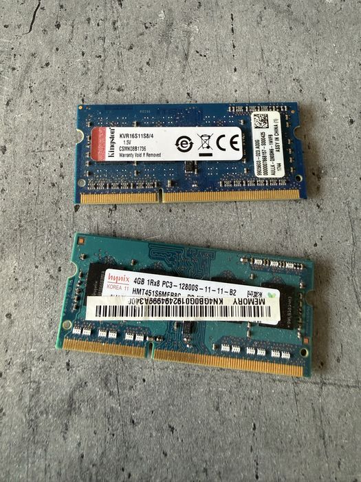 8Gb DDR3 1600mhz laptop