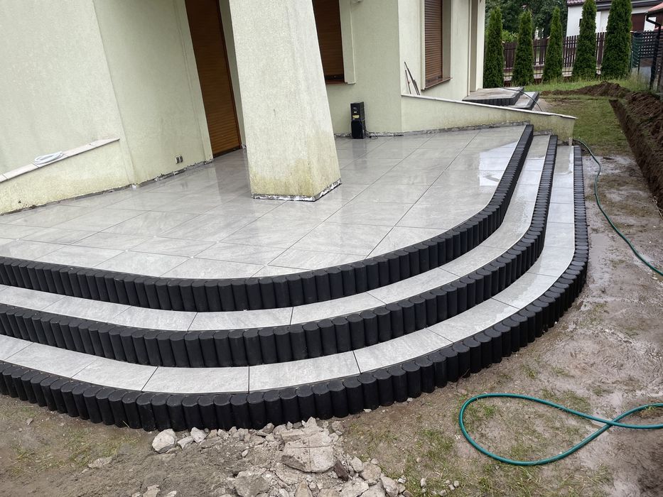 Układanie kostki brukowej