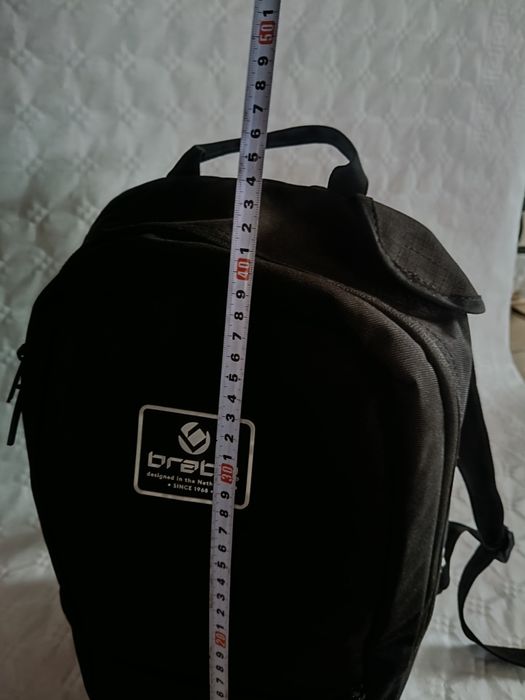 Plecak Brabo Team TC JR czarno-biały, unisex