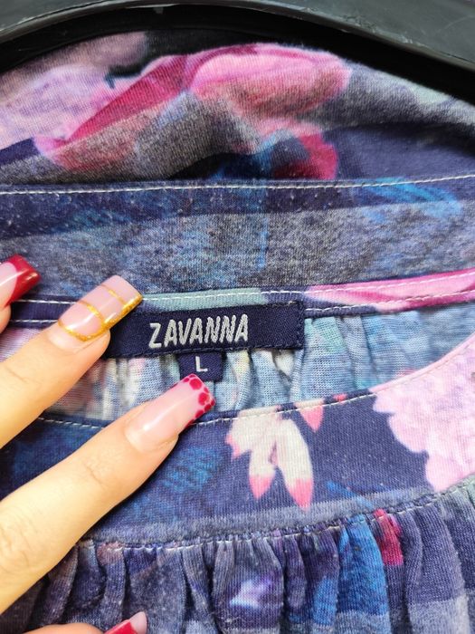 Codzienna bluzka z rękawem 3/4 damska L