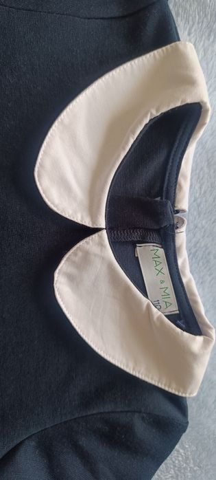 Elegancka sukienka Max&Mia kołnierzyk r110