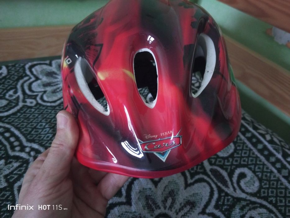 Kask rowerowy M dla chłopca