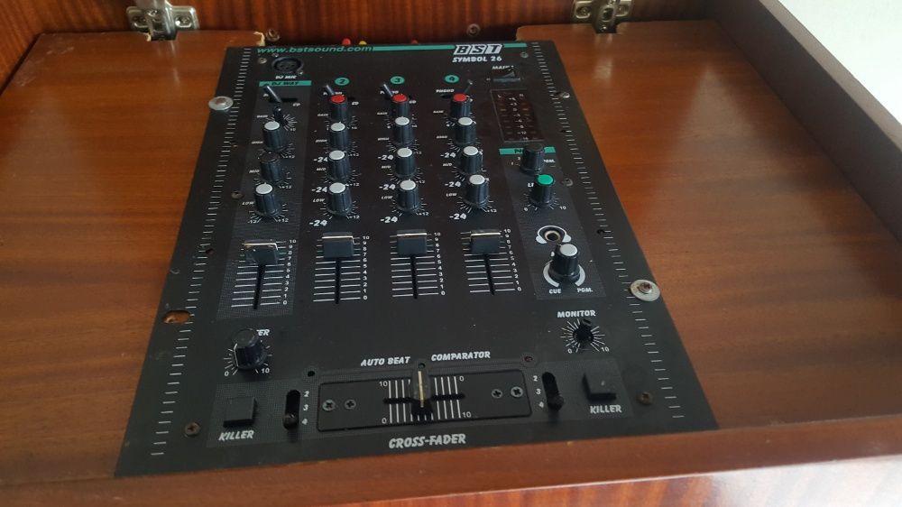 Aparelhagem profissional mais colunas