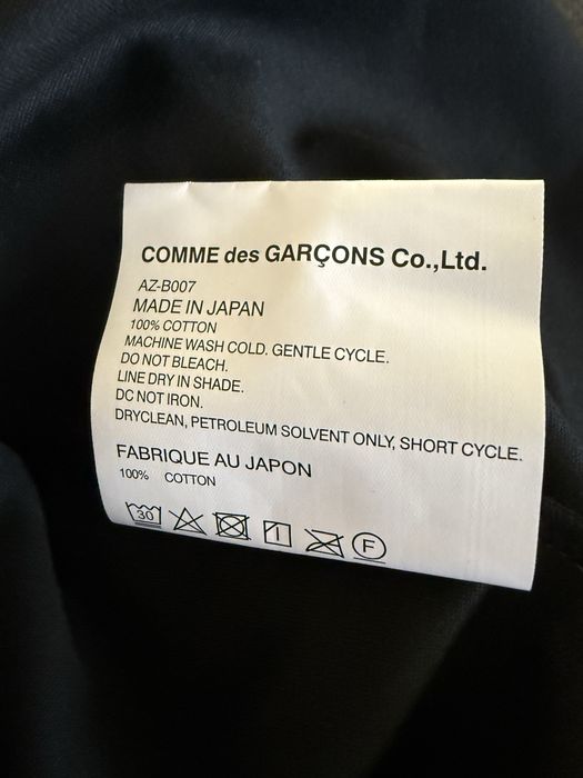 Casaco comme des garçons