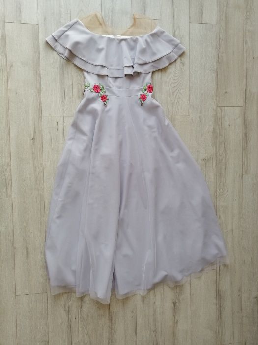 Sukienka jasny szary