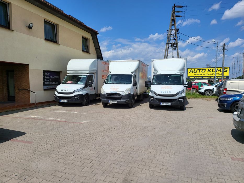 Przeprowadzki,24/7 transport,magazyn,montaż,24/7 samochody z windą