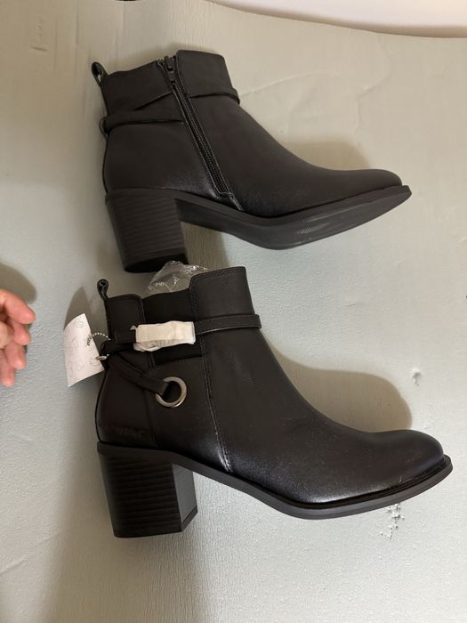 Hush Puppies Koturnowe Ankle Boots 40 Czarne