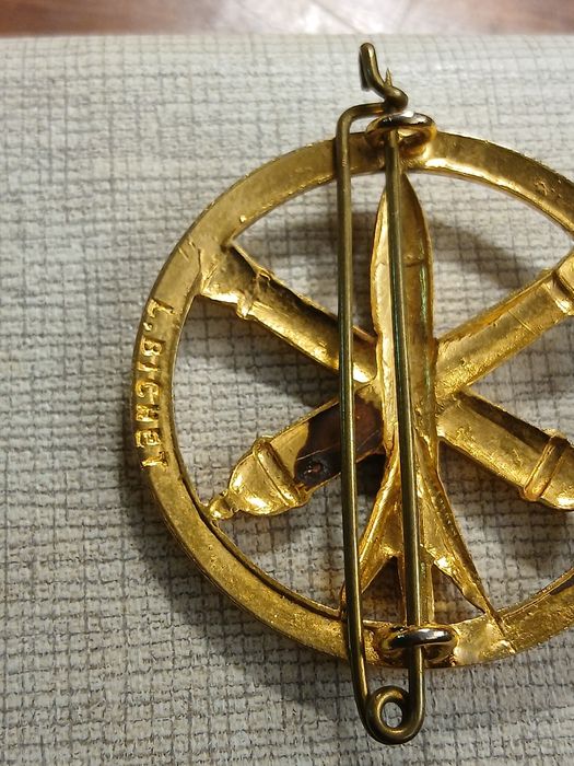 Crachá militar antigo