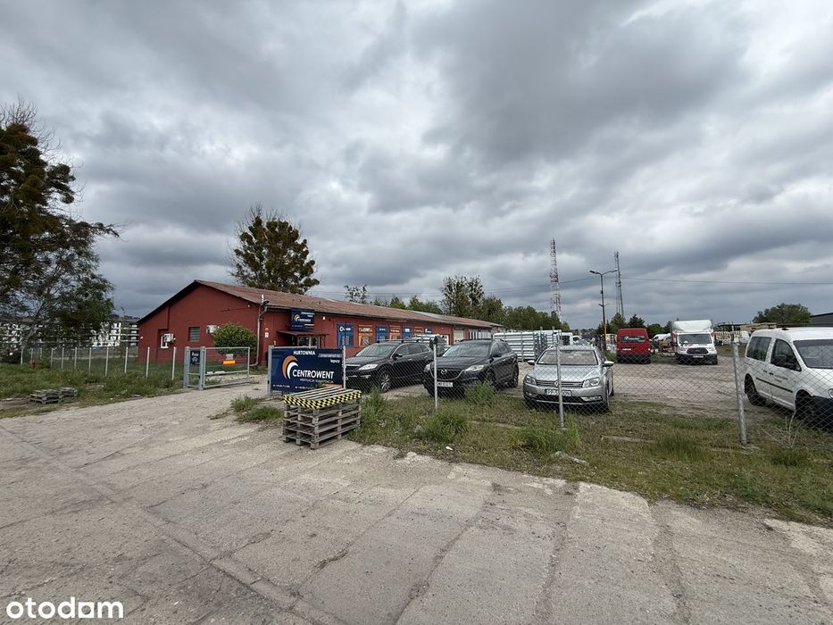 Hala  1000m2  na działce  4000m2 w Centrum Piły