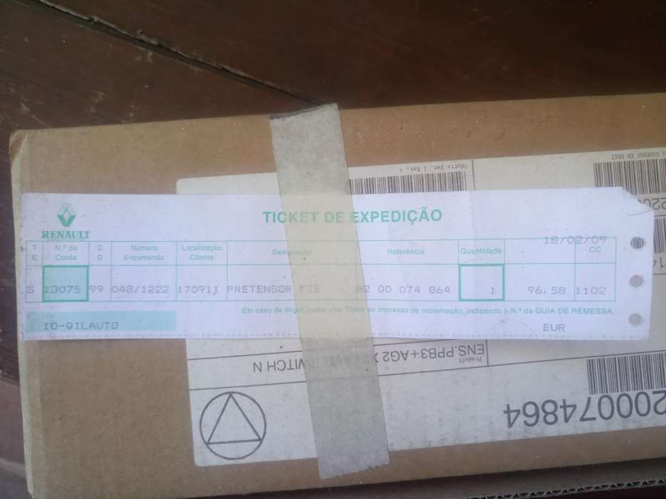 Renault laguna II Pretensor frente