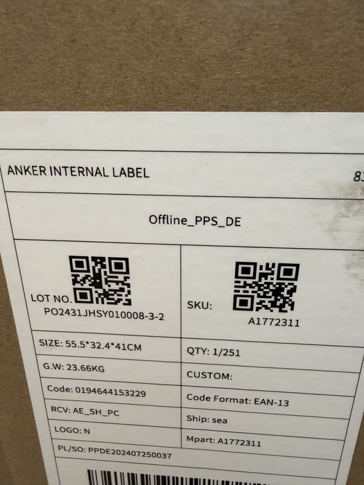 Anker Solix F1500 EU 1536Wh 1800W