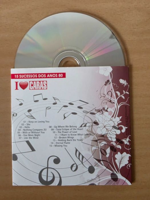 CD de música "We Love the 80's"