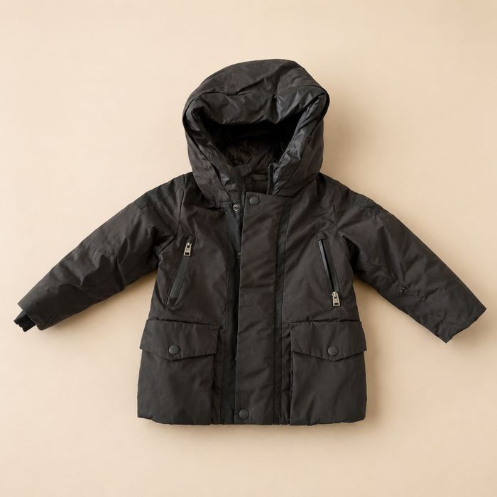 Дитяча зимова куртка Woolrich, 4 роки, чорна