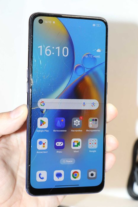 OPPO A74 6+4/128GB Blue ! Є тріщини на сенсорі!