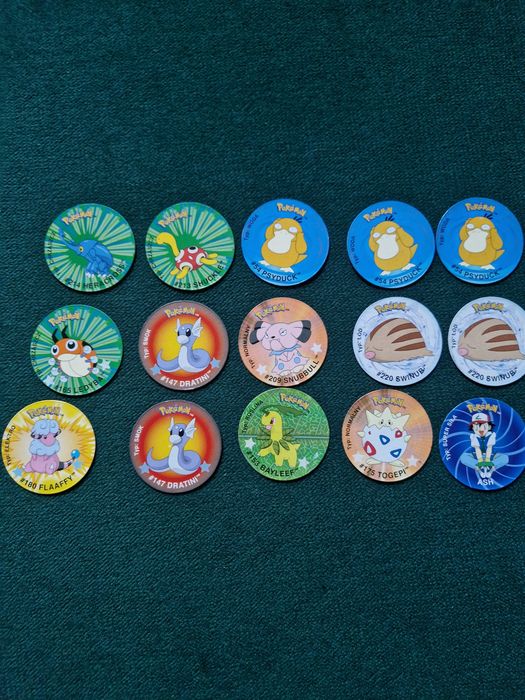 Pokemon tazo set 1, Duo, 3D