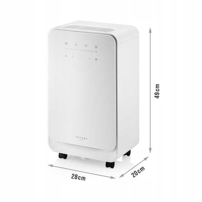 WYDAJNY Osuszacz Powietrza WIFI automatyczny pochłaniacz wilgoci 12L