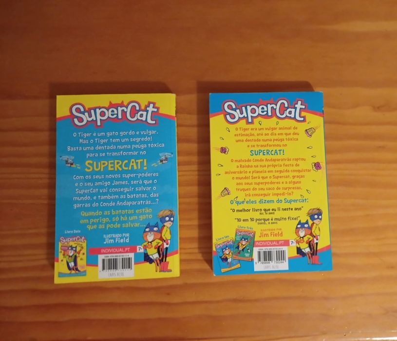 Livros supercat como novos
