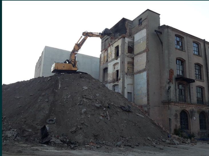 Rozbiórki, wyburzenia, kruszenie betonu, usługi sprzętem budowlanym