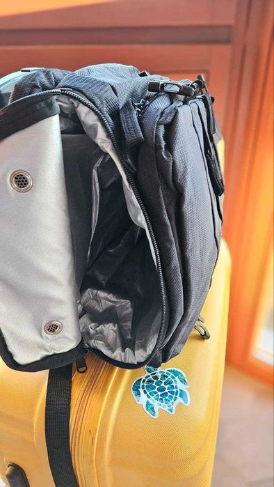 Plecak Do Samolotu 40x30x20 Wizzair Ryanair USB + GRATIS Kosmetyczka