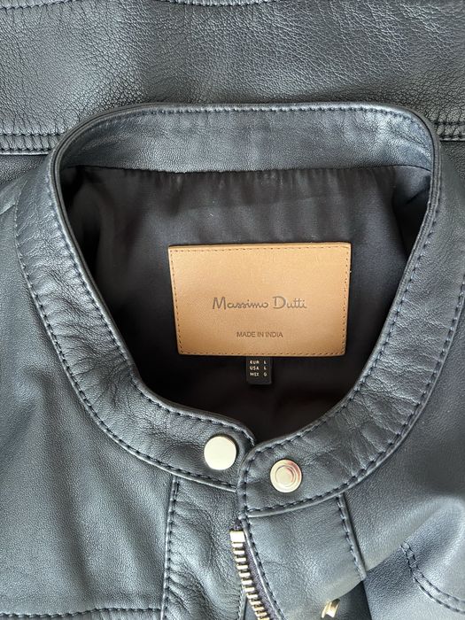Шкіряна куртка Massimo duti