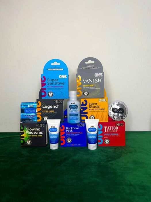Презервативи One набори, поштучно НОВИНКА, Гель-смазки Лубриканти One