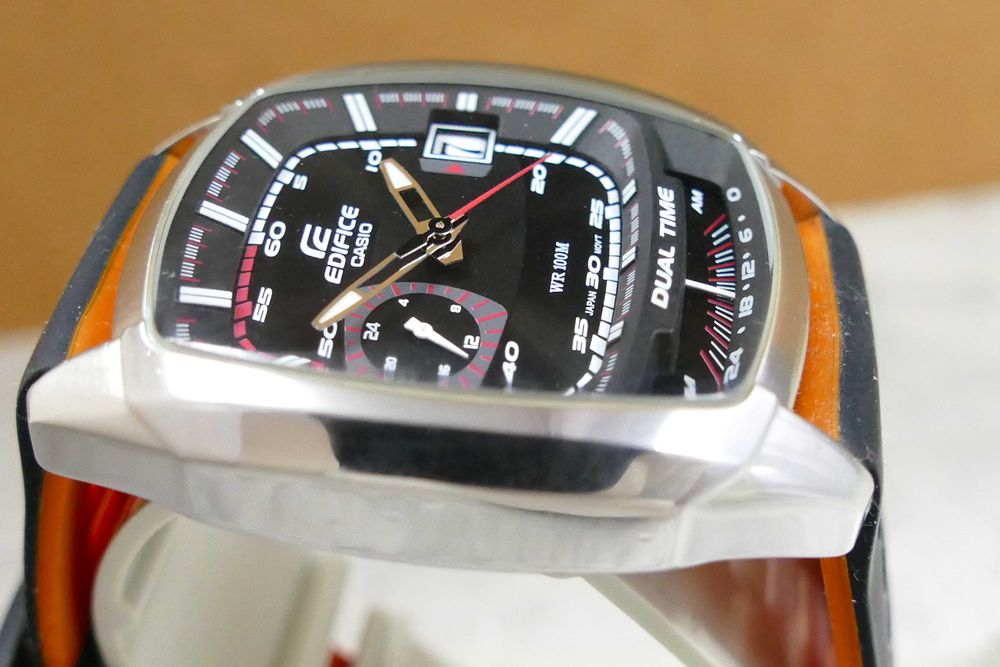 Casio EF 321 Dual Time ładny stan