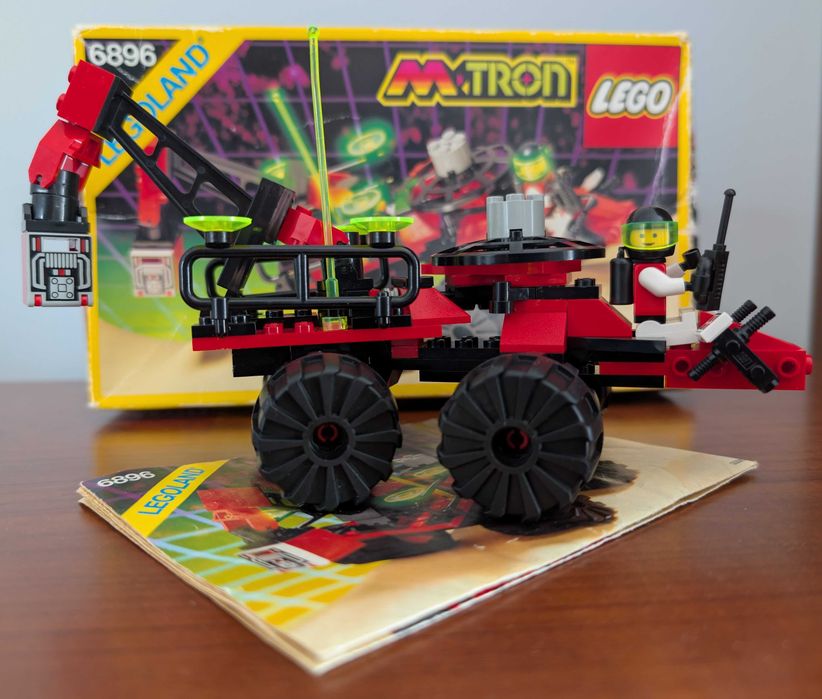 Lego 6896 Kosmiczny Pojazd Kołowy z Pudełkiem