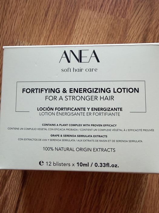 Anea Fortifying&Energizing Lotion Відновлювальні ампули при випадінні волосся.