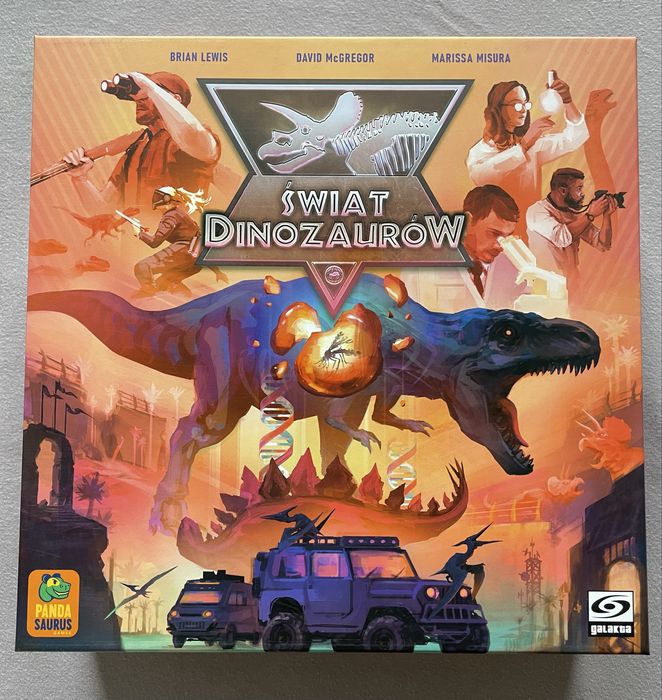 Świat Dinozaurów - Gra Planszowa