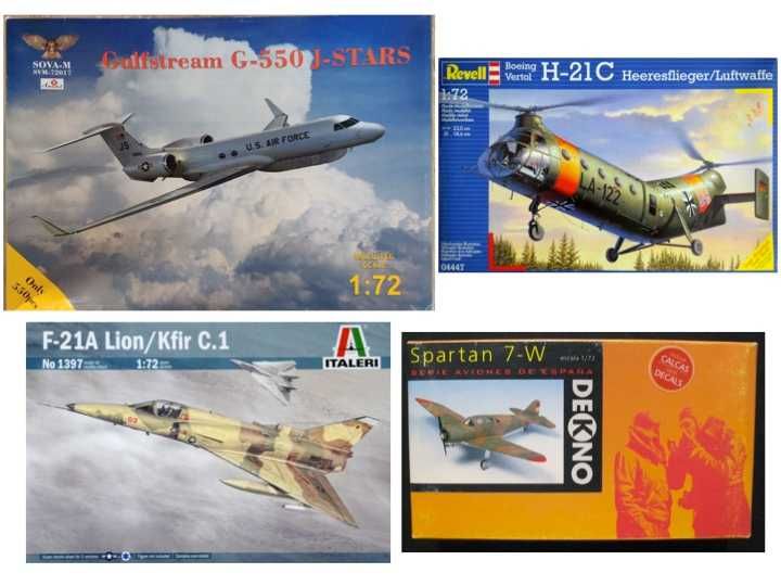 Kits 1/72 Aviões Americanos