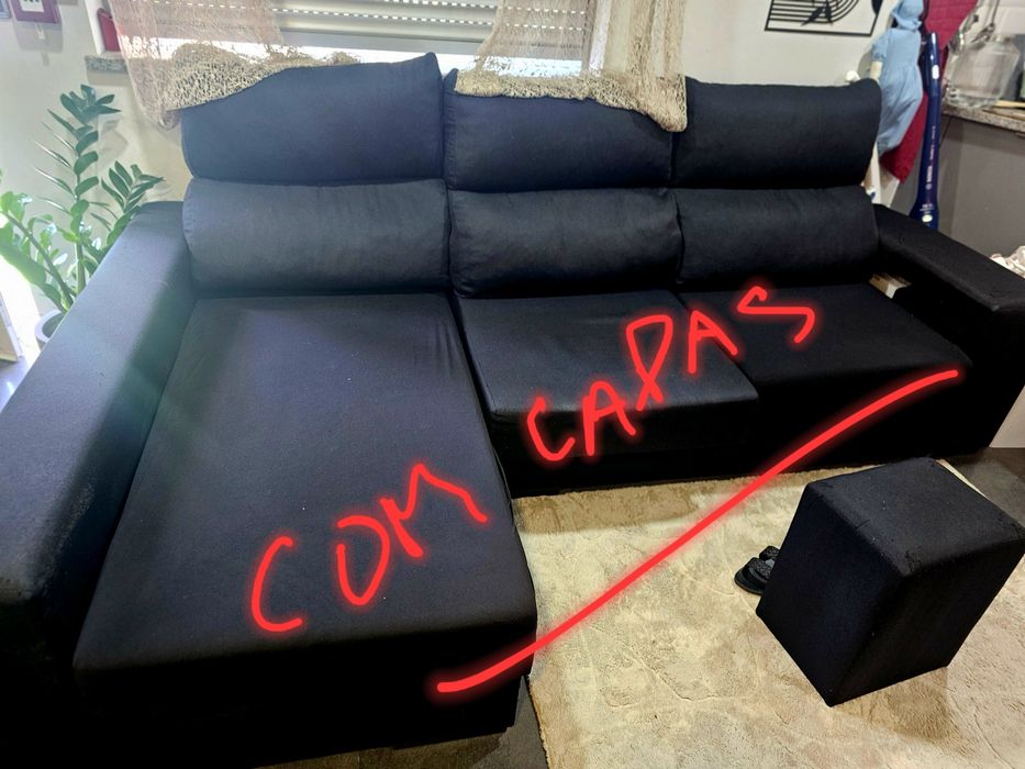 Sofá chaise long