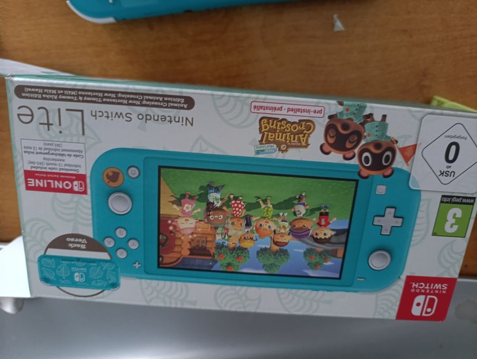 Nintendo Switch Lite ターコイズ アニマルクロッシング Nintendo Switch Lite Turkusowy + Animal Crossing: New