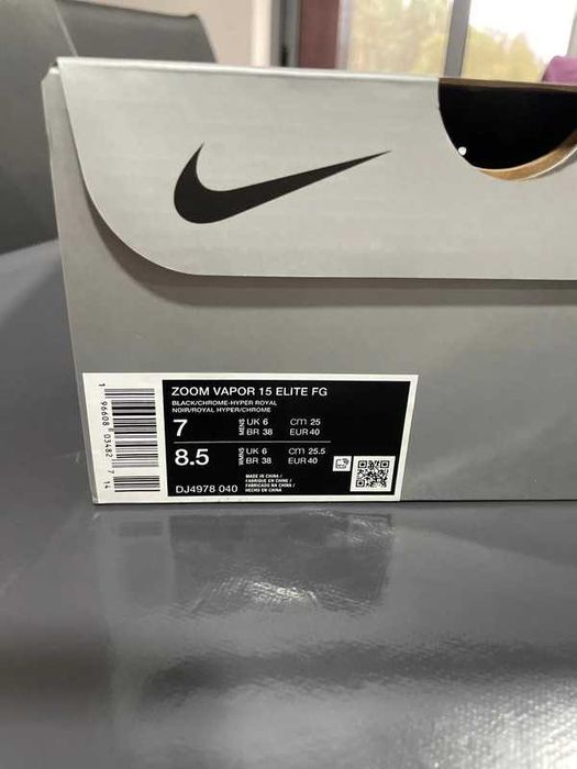 chuteiras nike air zoom elite FG