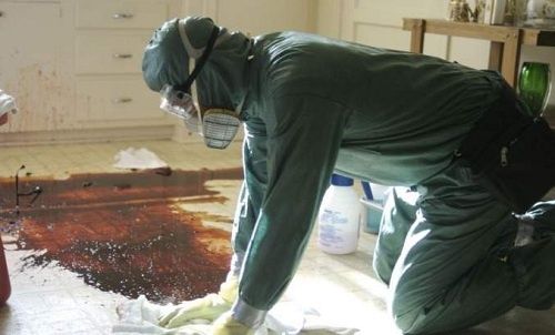 Уборка помещений после прибывания покойника и другие виды спец уборки