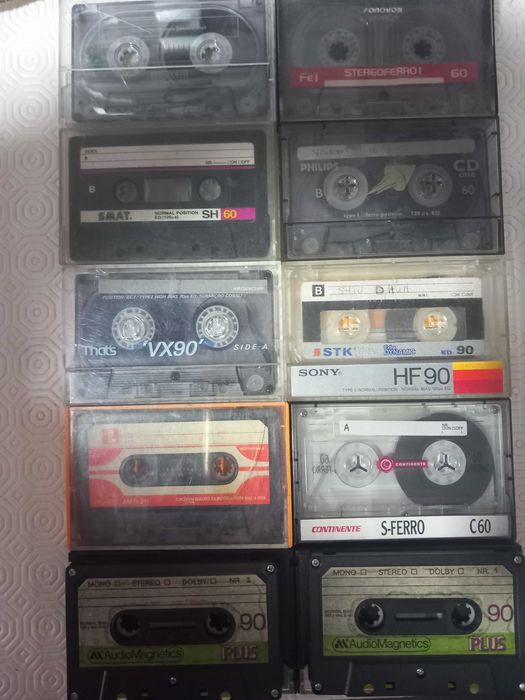 Lote 2 de 10uni.k7 gravadas