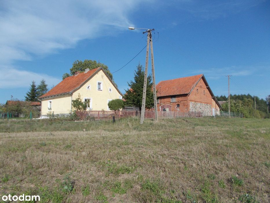 siedlisko dom gospodarstwo 30ha 700m linii brzegowej rzeki