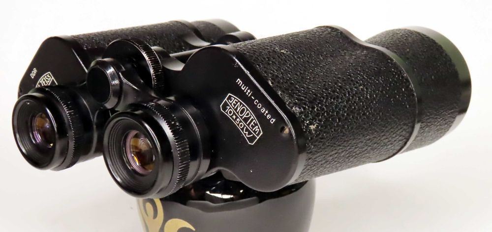 lornetka myśliwska carl zeiss Jena 10x50W , JENOPTEM multi-coated rubinowe powłoki